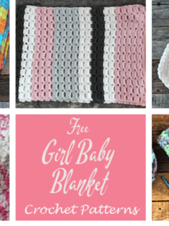 free easy baby blanket crochet pattern - pink dream - crochet baby blanket pattern - free crochet pattern -amorecraftylife.com #crochet #crochetpattern #freecrochetpattern