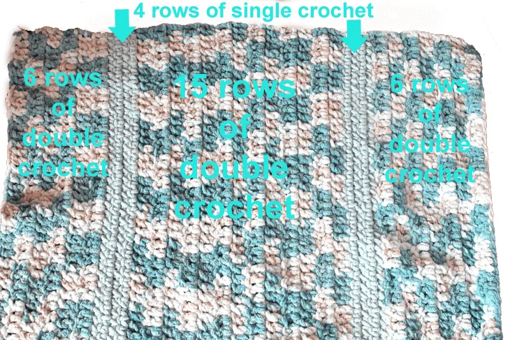 how to crochet a blanket - bernat baby blanket yarn #crochet #crochetblanketpattern