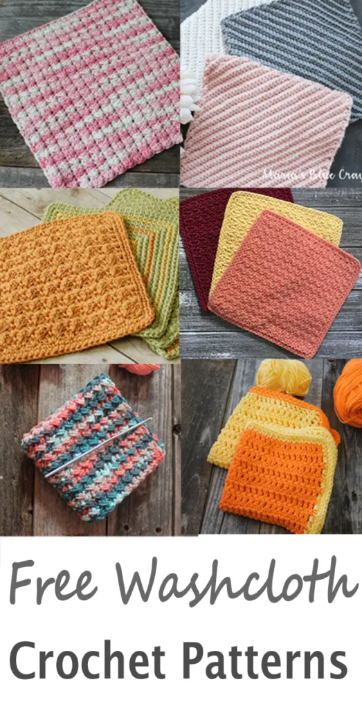 free crochet washcloth crochet pattern - beginner dishcloth pattern amorecraftylife.com #crochet #crochetpattern #diy #freecrochetpattern