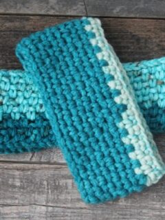 Moss stitch crochet Headband pattern - Free Pattern -crochet ear warmer pattern- printable pdf - winter headband - amorecraftylife.com #crochet #crochetpattern #freecrochetpattern