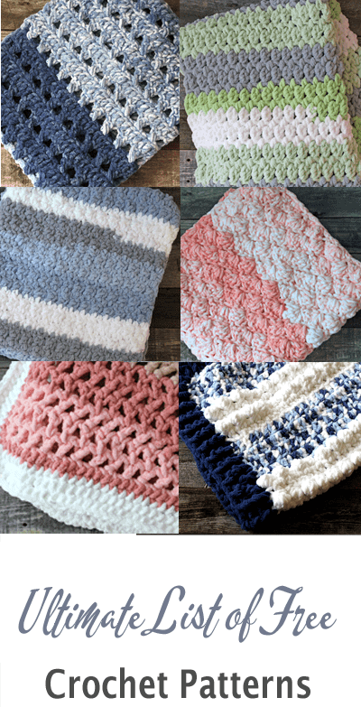 Ultimate list of free crochet patterns - amorecraftylife.com - #crochet #crochetpattern #freecrochetpattern