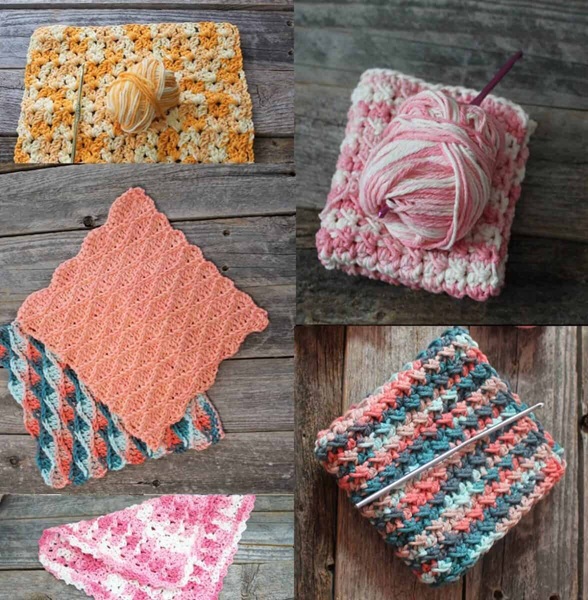 cotton crochet dishcloth patterns