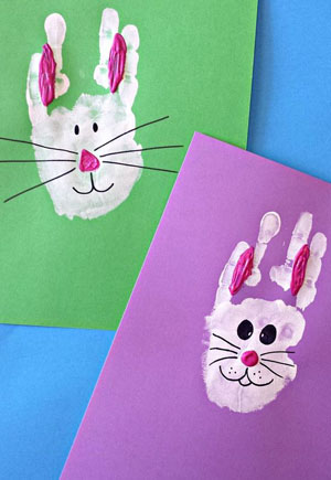 easter kid crafts - spring crafts for kids - kid craft -#kidscraft #preschool #craftsforkids amorecraftylife.com