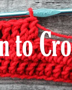 how to single crochet- learn to crochet -how to crochet beginner crochet tutorials - amorecraftylife.com