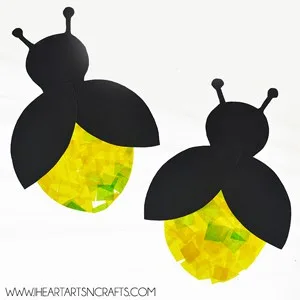 Make fun bug crafts for kids - insect kid craft amorecraftylife.com #kidscrafts #craftsforkids #preschool