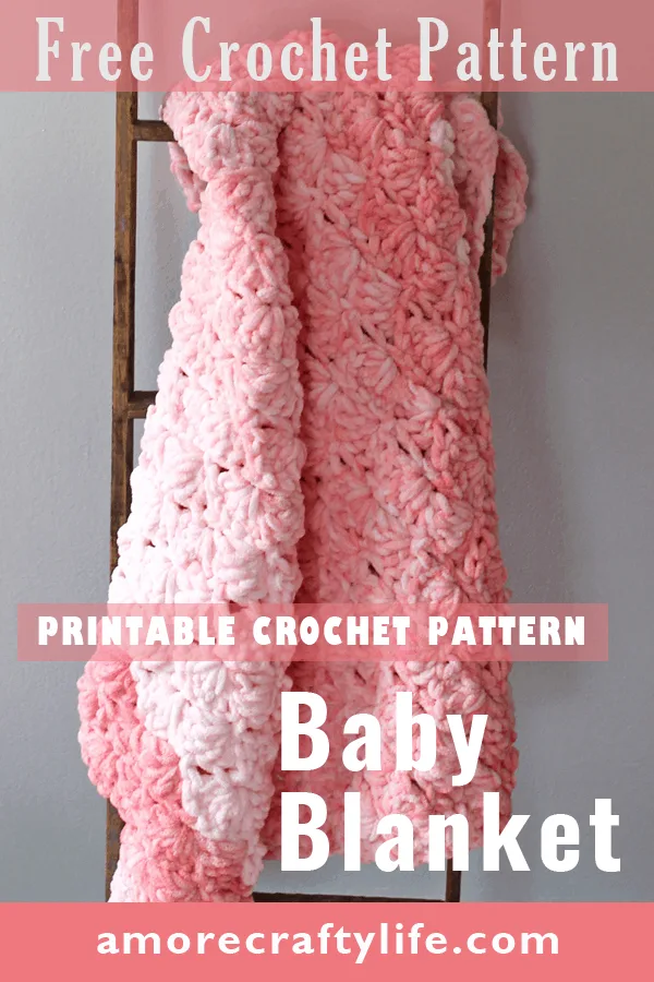 Try this easy crocheted shell blanket using super chunky Bernat Blanket Yarn. There is an easy video tutorial too.