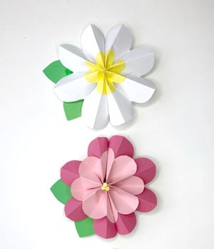 flower kid crafts - crafts for kids - kid craft -#kidscraft #preschool #craftsforkids amorecraftylife.com