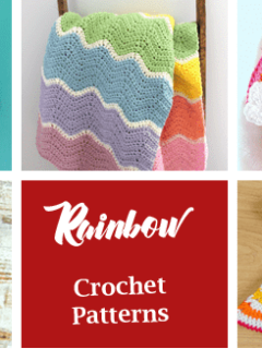rainbow crochet pattern - amorecraftylife.com #crochet #crochetpattern