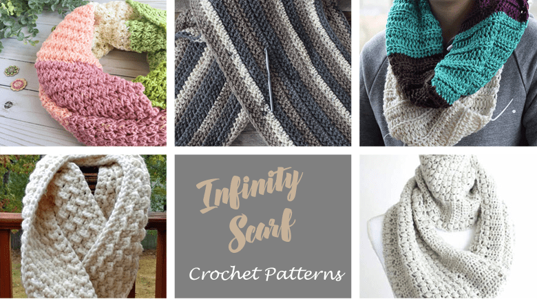 35 Free Crochet Patterns for Infinity Scarves - A More Crafty Life