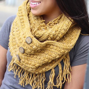 35 Free Crochet Patterns for Infinity Scarves - A More Crafty Life