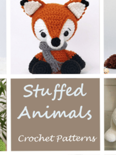 crochet pattern for stuffed animals- amigurumi amorecraftylife.com #crochet #crochetpattern