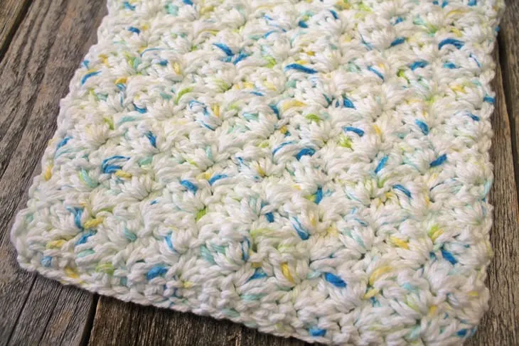 springtide cotton potholder crochet pattern - free printable pdf - amorecraftylife.com #crochet #crochetpattern #freecrochetpattern