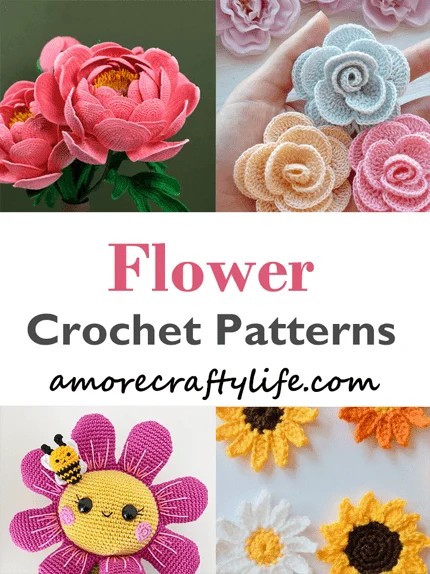 Make some pretty flower crochet patterns. There are lots of different patterns to choose from.
