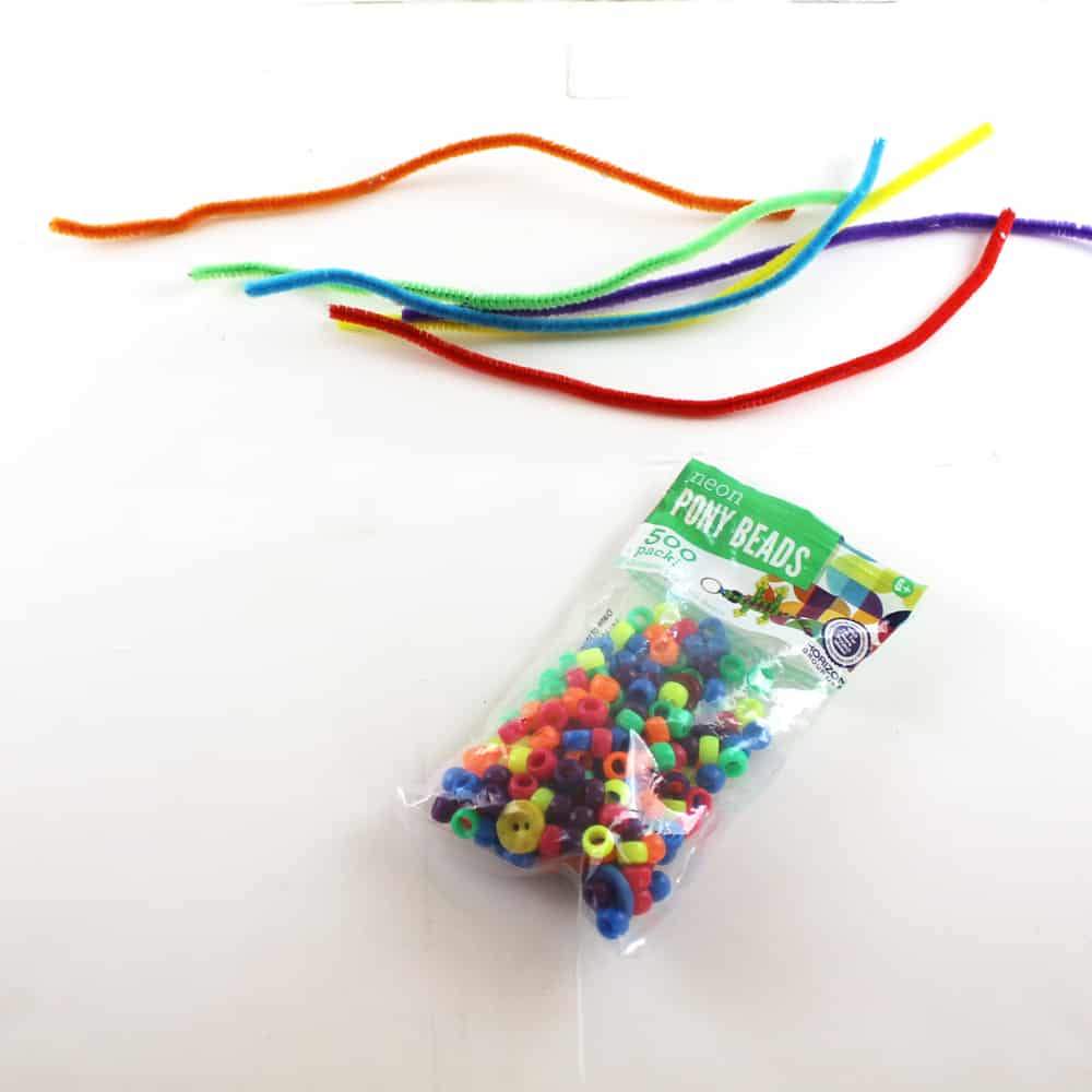 Rainbow Bracelet Craft - Fun Easy Kid Craft - A More Crafty Life