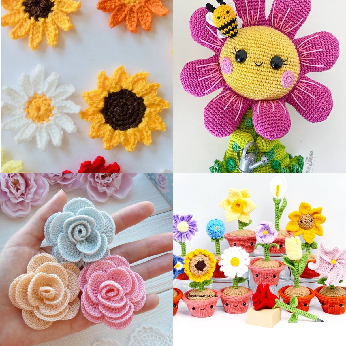 flower crochet patterns