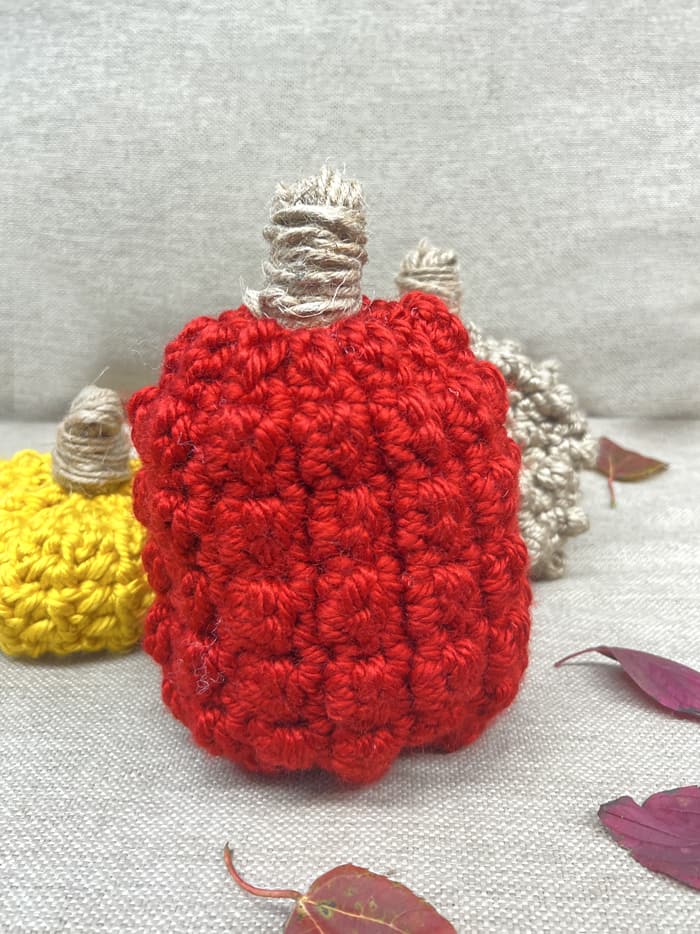 Make your own crochet pumpkins. There are 3 different free and easy patterns to try.