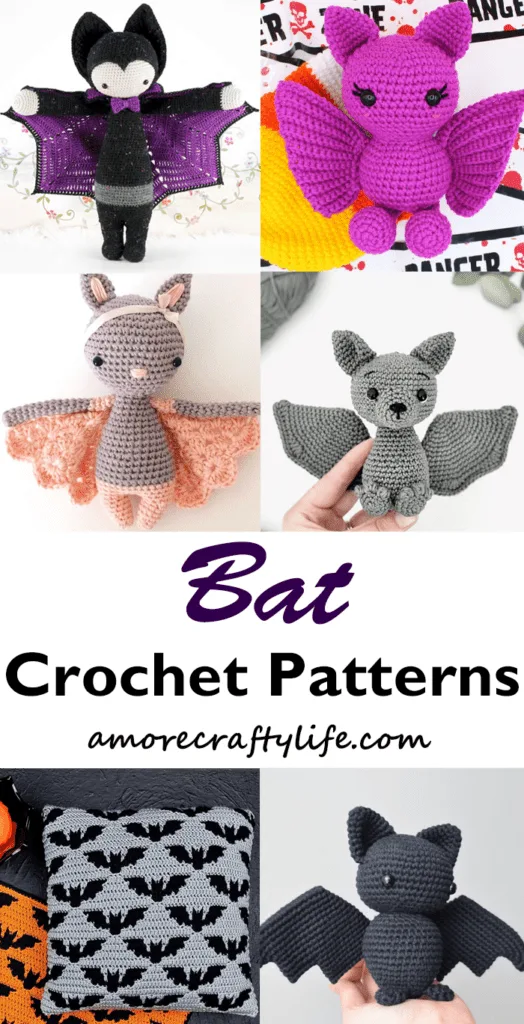 Make some cute crochet bat patterns. Any of these fun pattern would be great for Halloween.