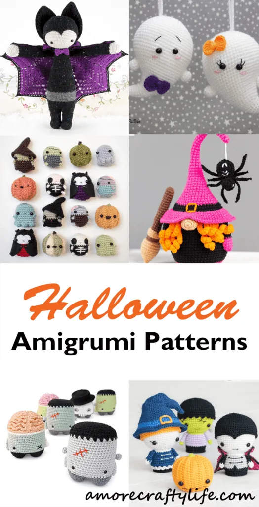 Make cute Halloween amigurumi patterns.