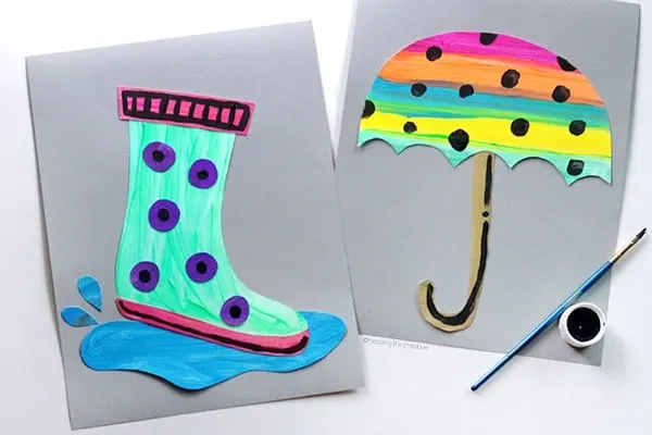 Try this fun rainy day craft for kids.