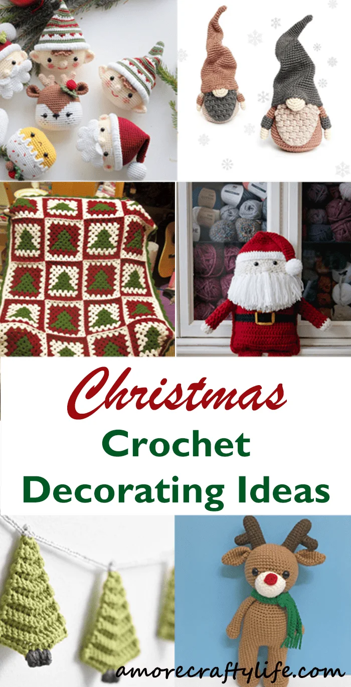 Try some of these Christmas crochet decorating ideas. 