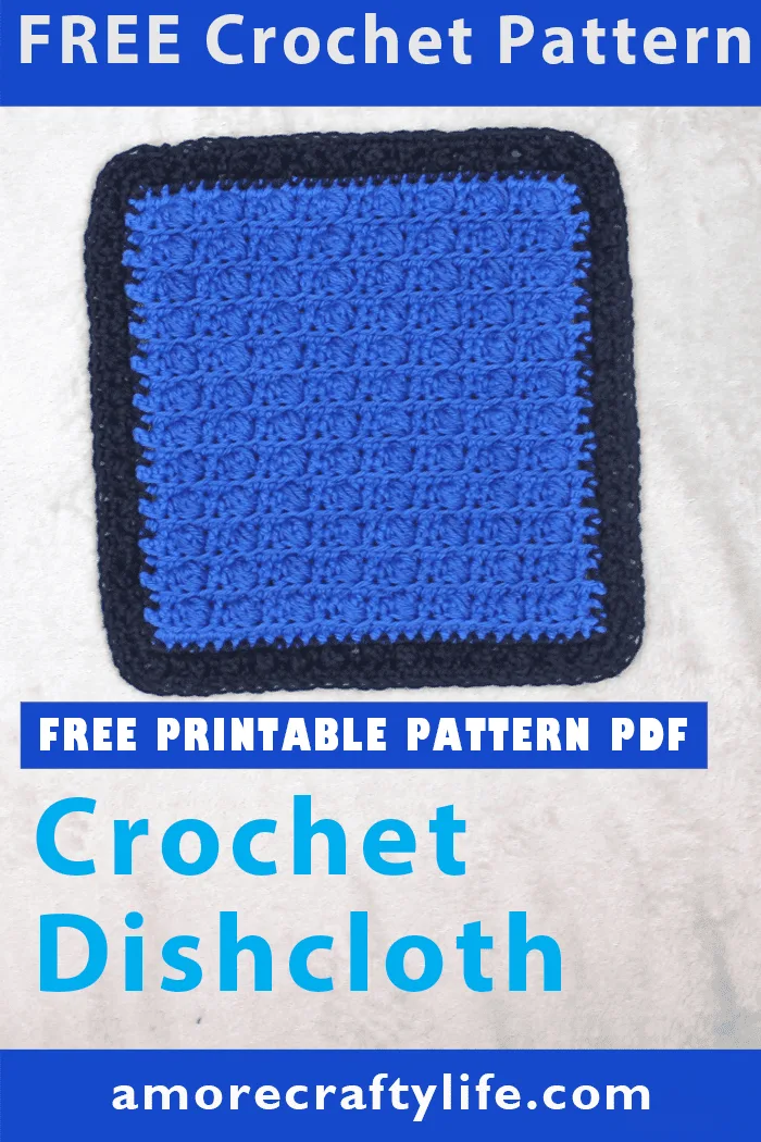 Try this easy cotton free washcloth crochet pattern. This easy pattern uses the puff stitch.