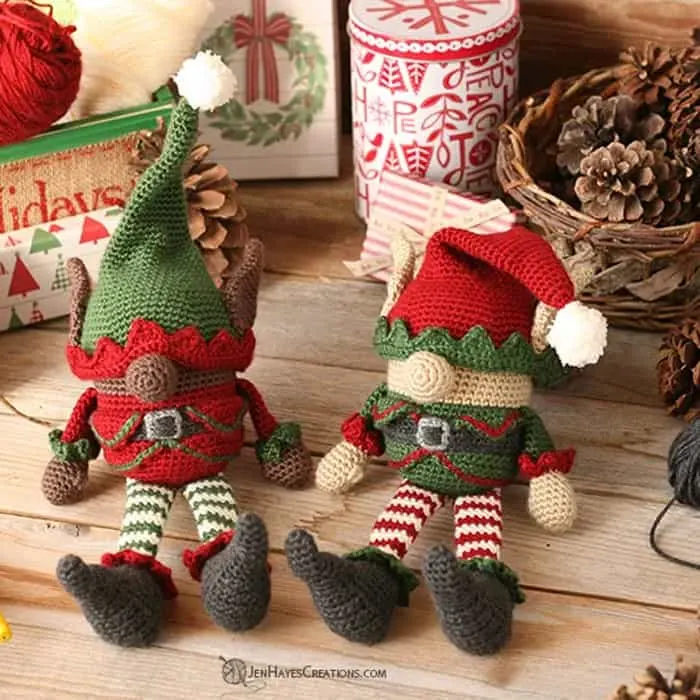 Try some of the free crochet gnome patterns. There are lots of great Christmas patterns.