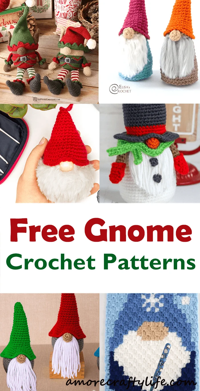 Try some of the free crochet gnome patterns.