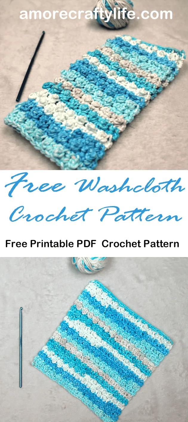 Try this free little dot crochet dishcloth pattern. This is an easy pattern with a raised dot texture.