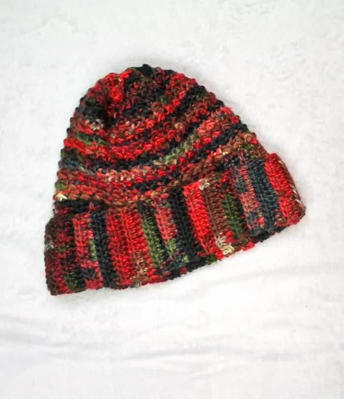 easy hat crochet pattern using worsted weight yarn