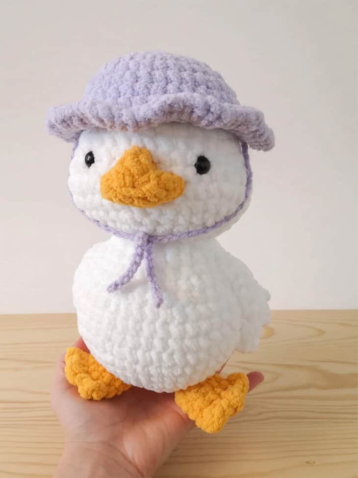 Make your own cute crochet duck pattern. There are a bunch of different patterns to try.