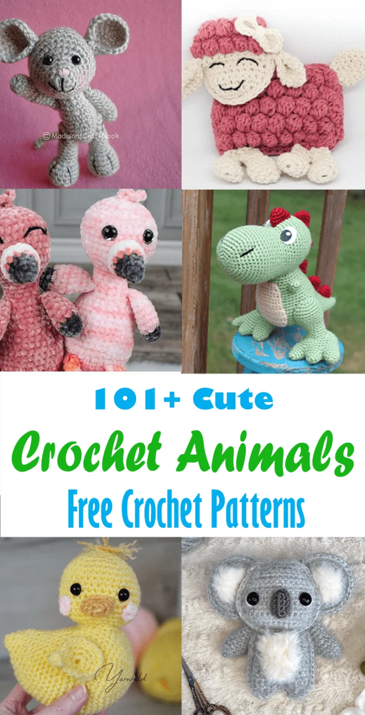 Try some of these 101 free cute crochet animal patterns. There are lots of cute amigurumi patterns to try.