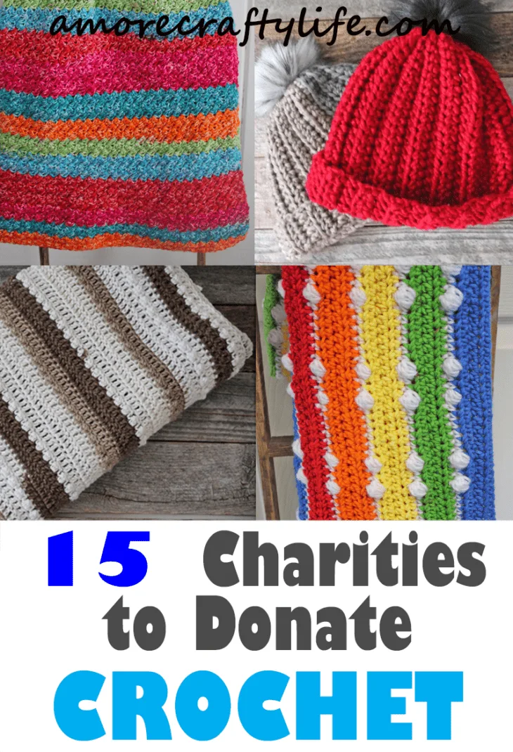 Make crochet items to donate to this charities.
