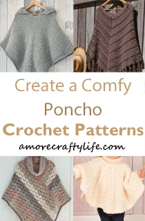 Try some of this great crochet patterns for ponchos.