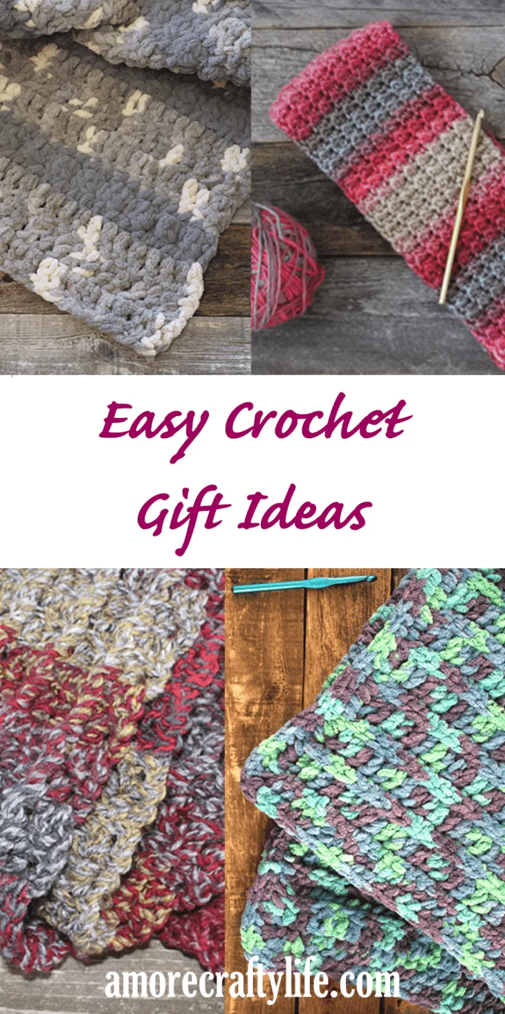 Looking for some easy crochet gift ideas for friends and family? Try these free crochet patterns.