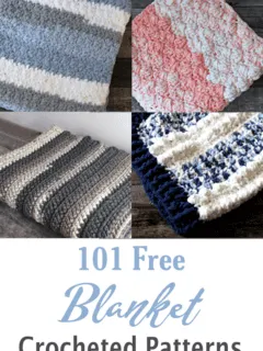 Try some of these free crocheted blanket patterns