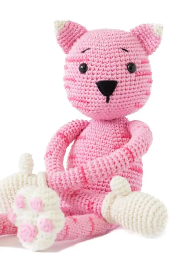 crochet cat pattern- kitty crochet pattern pdf - amigurumi amorecraftylife.com #crochet #crochetpattern