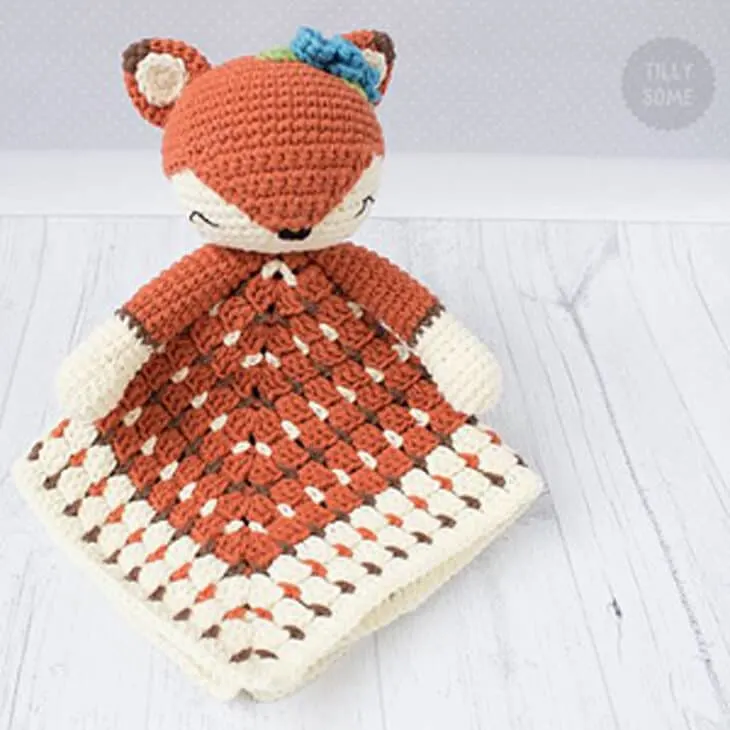 Make an adorable crocheted fox with this cute pattern.