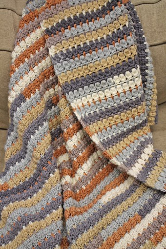 Swirl Cluster Throw Crocheting Blanket Pattern: Easy Free Pattern - A ...