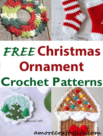 free Christmas crochet ornament patterns