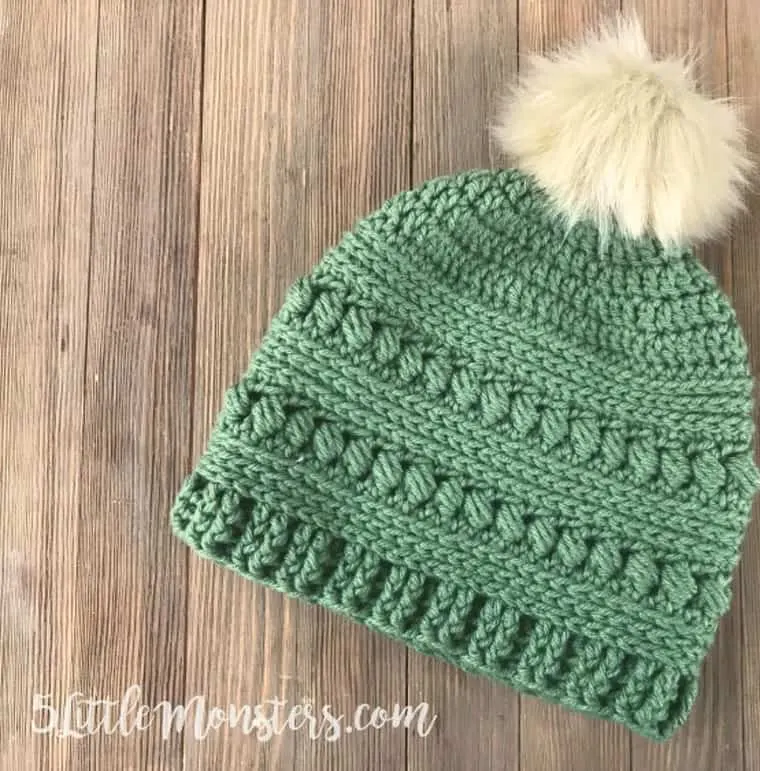 bead stitch crochet hat pattern
