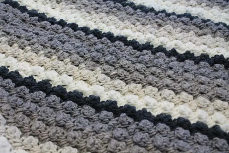 cookies and cream easy crochet blanket pattern
