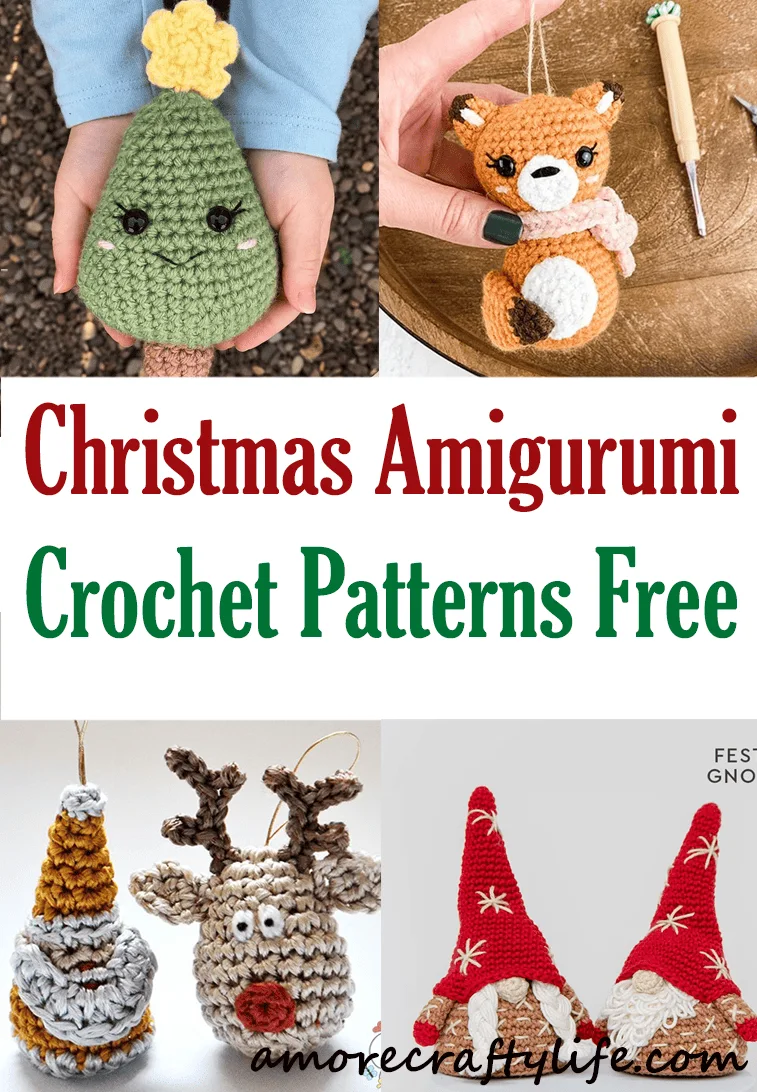 christmas amigurumi crochet patterns