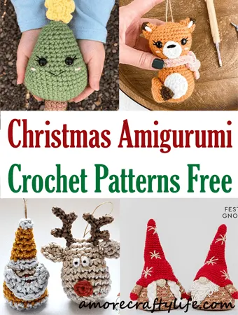 christmas amigurumi crochet patterns