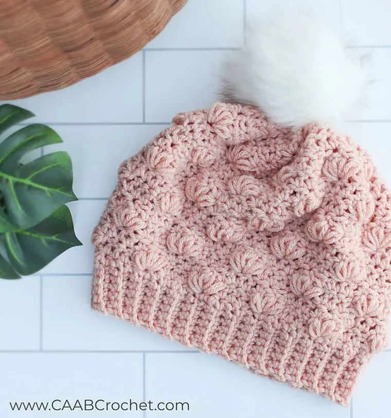 textured crochet hat pattern