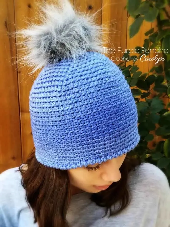 ombre crochet hat pattern 