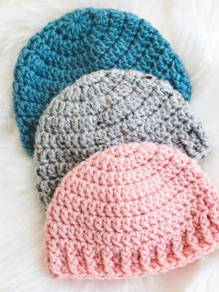 newborn crochet hat pattern 