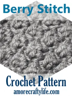 berry stitch crochet pattern