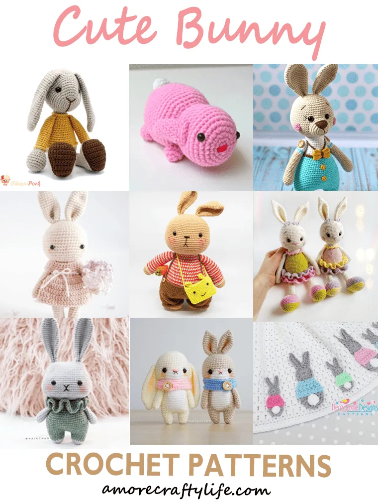 cute crochet bunny patterns