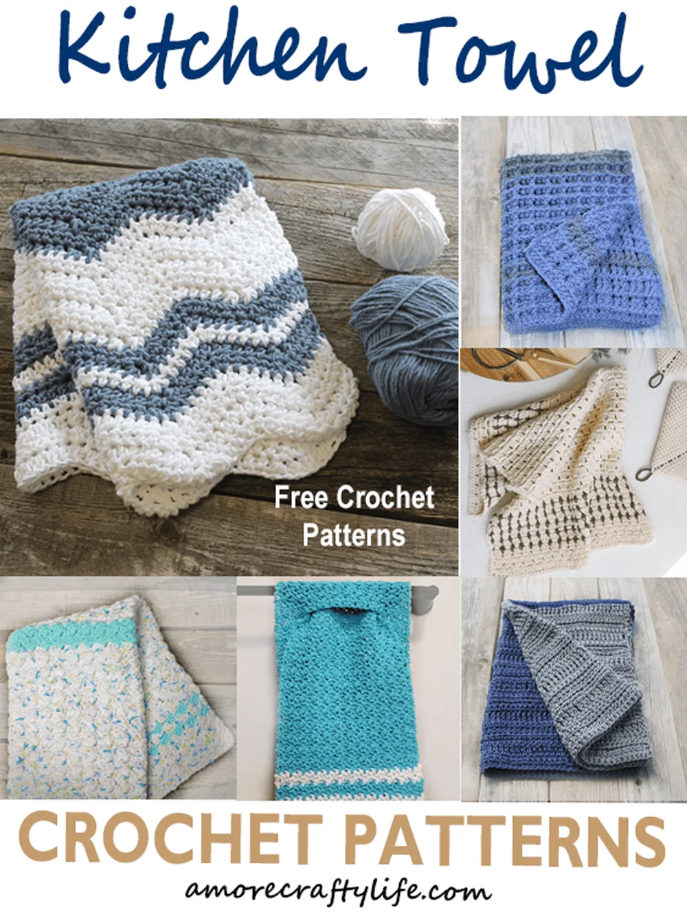 crochet kitchen towel patterns free