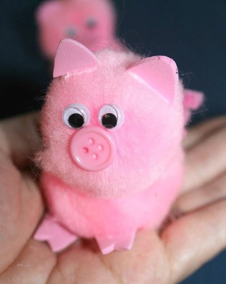 pig craft for kids